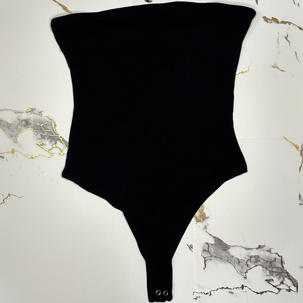 Naked Wardrobe Strapless Bodysuit, Size M